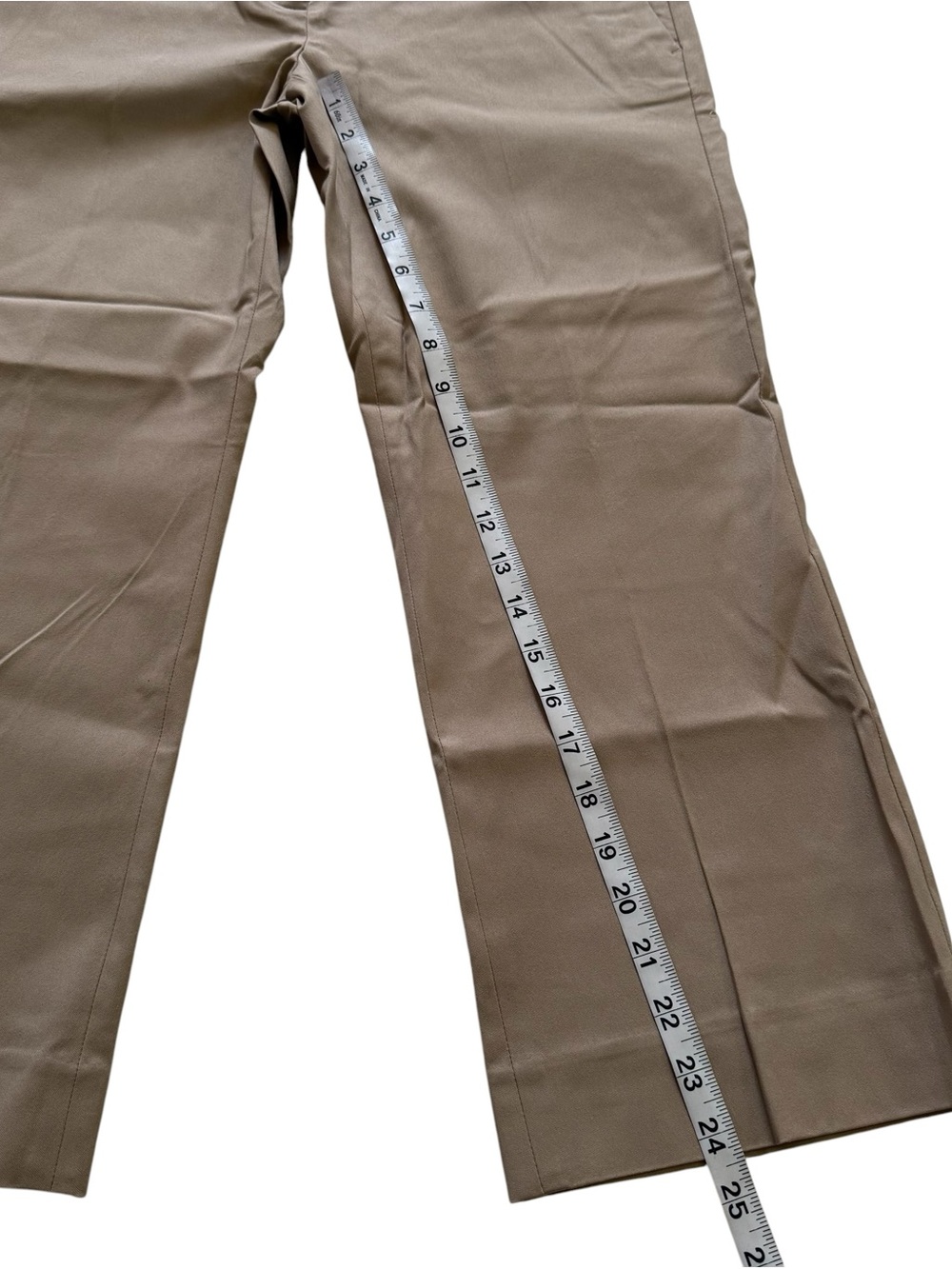 NWT The Limited Drew Fit Low Rise Straight Cropped Pants Size 8 - Picture 9 of 9